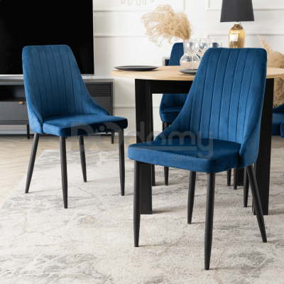 Стілець ELITE BARI Синій, фото 2