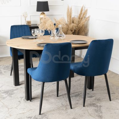 Стілець ELITE BARI Синій, фото 3