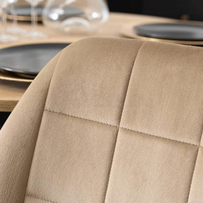 Стул MEBEL ELITE IRYS Бежевый/Черный, фото 2