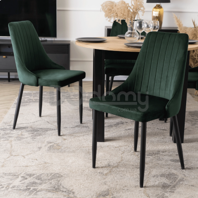 Стілець ELITE BARI Зелений, фото 1