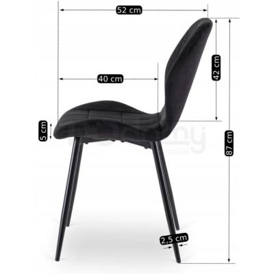 Стул MEBEL ELITE IRYS Черный, фото 6