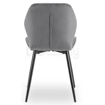 Стул MEBEL ELITE IRYS Серый/Черный, фото 5