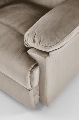 Крісло-реклайнер Halmar DRAGER бежевий, фото 4