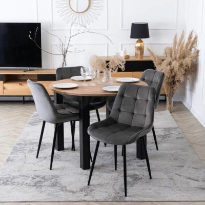 Стілець MEBEL ELITE CHRIS Сірий, фото 1