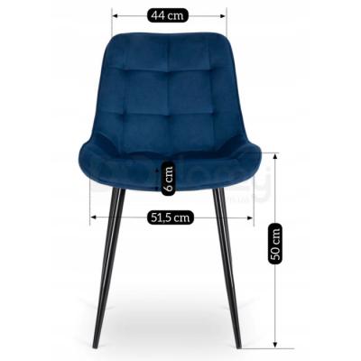 Стул MEBEL ELITE CHRIS СИНИЙ, фото 6