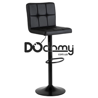 Барный стул MEBEL ELITE NERO Черный Экокожа, фото 2