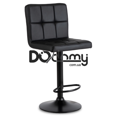 Барный стул MEBEL ELITE NERO Черный Экокожа, фото 3