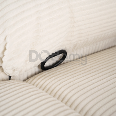 Кресло реклайнер MEBEL ELITE ARTURO Sztruksowy Бежевый, фото 5