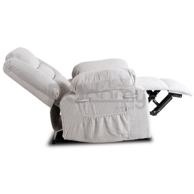 Кресло реклайнер MEBEL ELITE ARTURO Sztruksowy Серый, фото 5