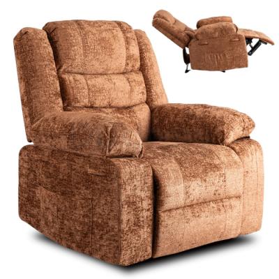 Кресло реклайнер MEBEL ELITE ARTURO Welurowy Оранжевый, фото 2