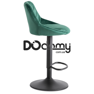 Барный стул MEBEL ELITE EDA Зеленый Welurowy, фото 3