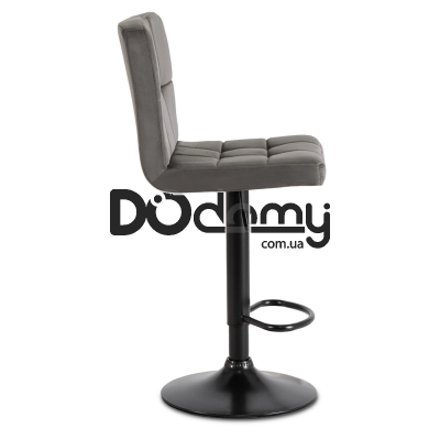 Барный стул MEBEL ELITE NERO Серый Welurowy, фото 3