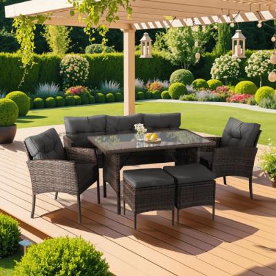 Садовий комплект ELITE ATLANTA Коричневий, фото 1