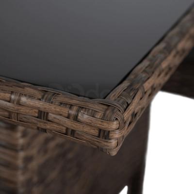 Садовий комплект ELITE ATLANTA Коричневий, фото 4