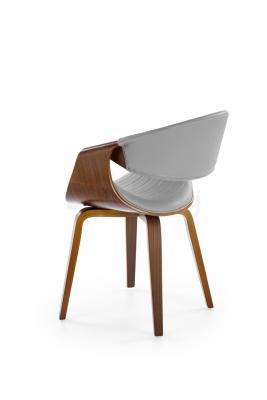 Кресло HALMAR K-544 Серый / Орех, фото 2