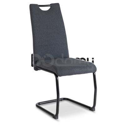 Крісло MEBEL ELITE LOPEZ Темно-сірий, фото 4