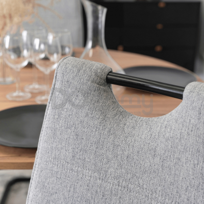 Крісло MEBEL ELITE LOPEZ Сірий, фото 3