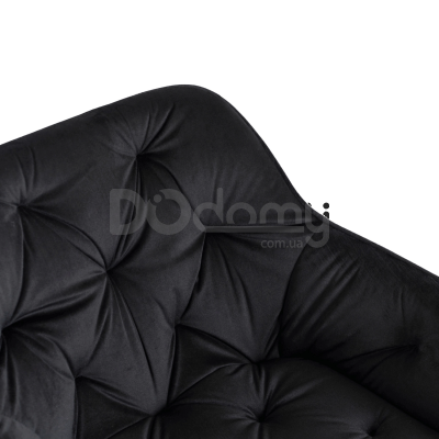 Офисное кресло MEBEL ELITE KONOR Черный/Золотой, фото 3