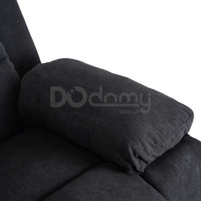 Крісло реклайнер MEBEL ELITE FENIX Чорний, фото 6