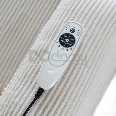 Крісло реклайнер MEBEL ELITE BOX Sztruksowy Бежевий, фото 6