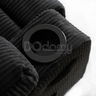 Крісло реклайнер MEBEL ELITE BOX Sztruksowy Чорний, фото 5