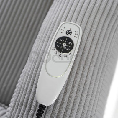 Крісло реклайнер MEBEL ELITE BOX Sztruksowy Сірий, фото 5