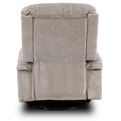 Крісло реклайнер MEBEL ELITE BRUCE Бежевий Тканина, фото 8