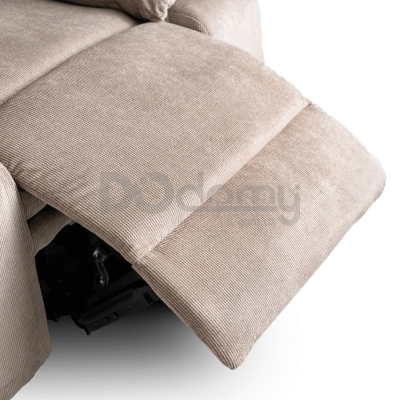 Крісло реклайнер MEBEL ELITE JASPER Бежевий Тканина, фото 8