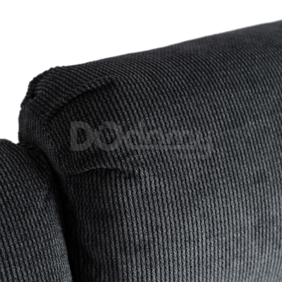 Крісло реклайнер MEBEL ELITE JASPER Чорний Тканина, фото 5