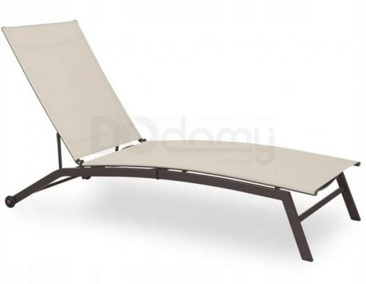 GARDEN LINE Лежак садовий 195x63x90см Бежевий *0692, фото 2