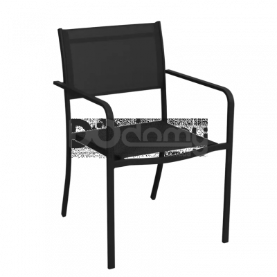 GARDEN LINE Садове крісло 54x55x86см Чорний *6128, фото 1