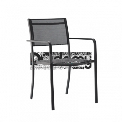 GARDEN LINE Садове крісло 54x55x86см Чорний *6128, фото 2