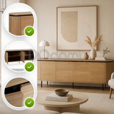 Комод MEBEL ELITE BECK 200 Дуб, фото 2