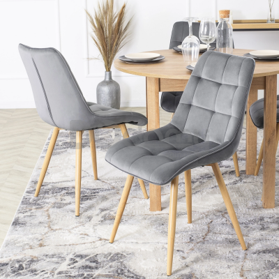 Стілець MEBEL ELITE RODRI Сірий, фото 3