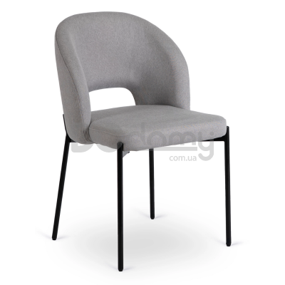 Крісло MEBEL ELITE BROS Сірий / Чорний, фото 1