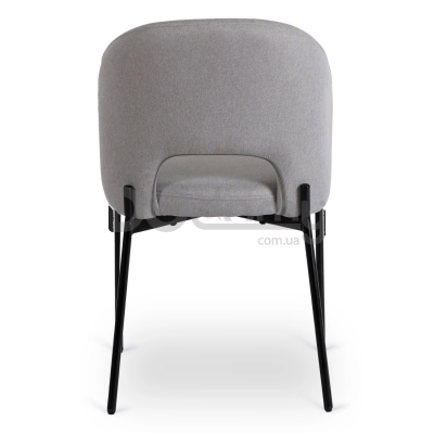 Крісло MEBEL ELITE BROS Сірий / Чорний, фото 3