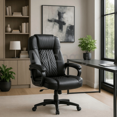 Офісне крісло MEBEL ELITE PHONIX Чорний, фото 1