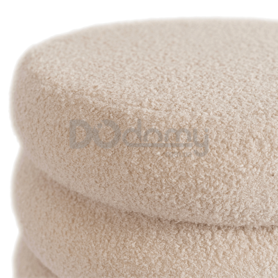 Пуф MEBEL ELITE ROSSA Бежевий, фото 4