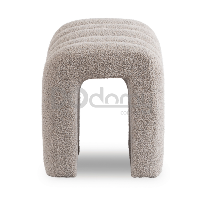 Пуф MEBEL ELITE PIKSEL Сірий, фото 2