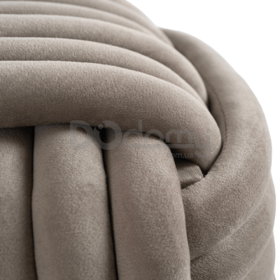 Пуф MEBEL ELITE MAGMA Бежевий, фото 3