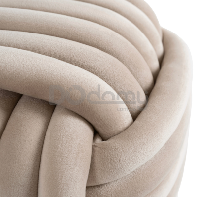 Пуф MEBEL ELITE MAGMA Кремовий, фото 3