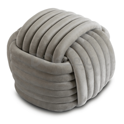 Пуф MEBEL ELITE MAGMA Сірий, фото 1