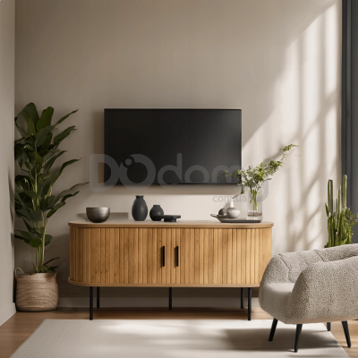 Тумба під телевізор ELITE TRISH Дуб, фото 1