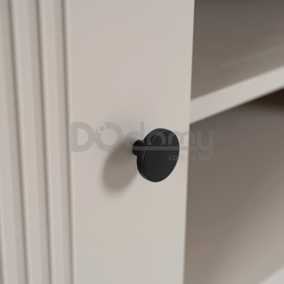 Тумба під телевізор Elite SOFT Кашемір / Чорний (чорні ручки)), фото 5