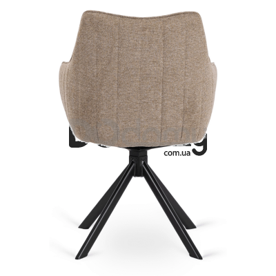 Поворотне крісло MEBEL ELITE MUMBAI Бежевий, фото 2