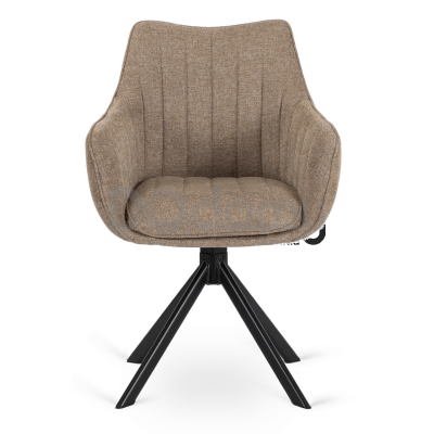 Поворотне крісло MEBEL ELITE MUMBAI Бежевий, фото 4