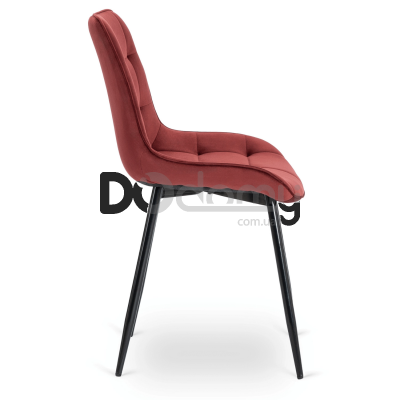 Стілець MEBEL ELITE CHRIS Бордовий, фото 4