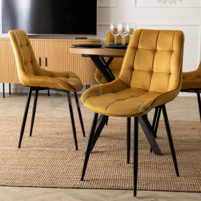 Стілець MEBEL ELITE CHRIS Карі, фото 1