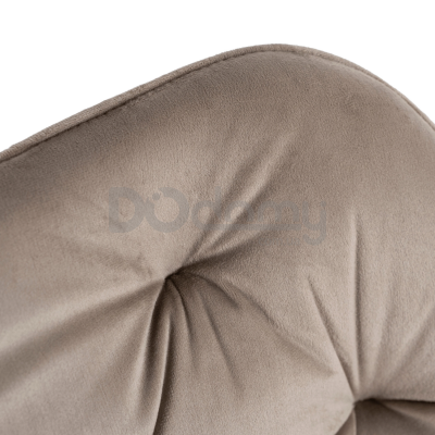 Офісне крісло MEBEL ELITE KONOR Бежевий / Золотий, фото 5