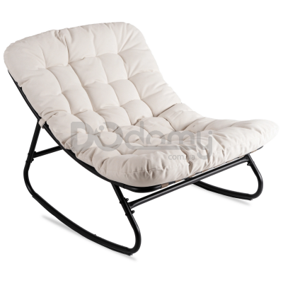 Крісло-гойдалка ELITE AURORA Бежевий, фото 1